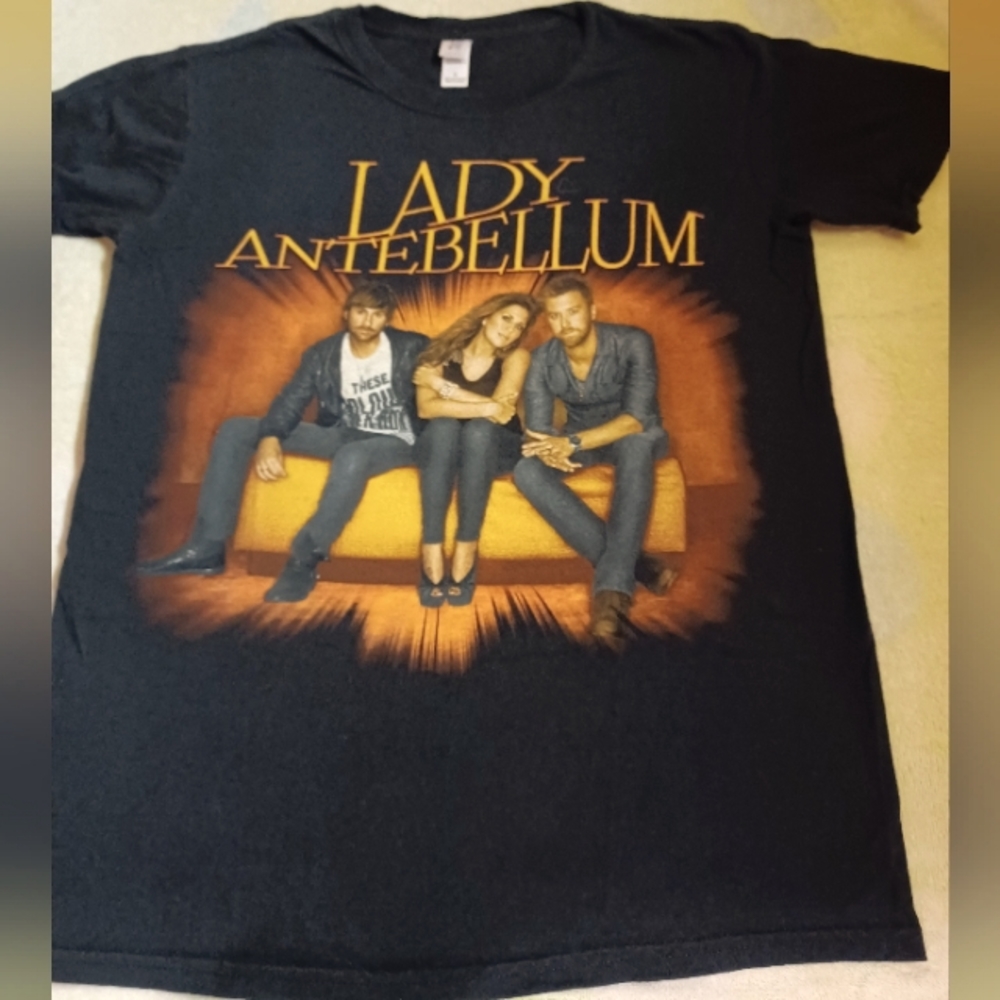 Lady Antebellum 2010 Concert Tour Tee Shirts Women's Size Small